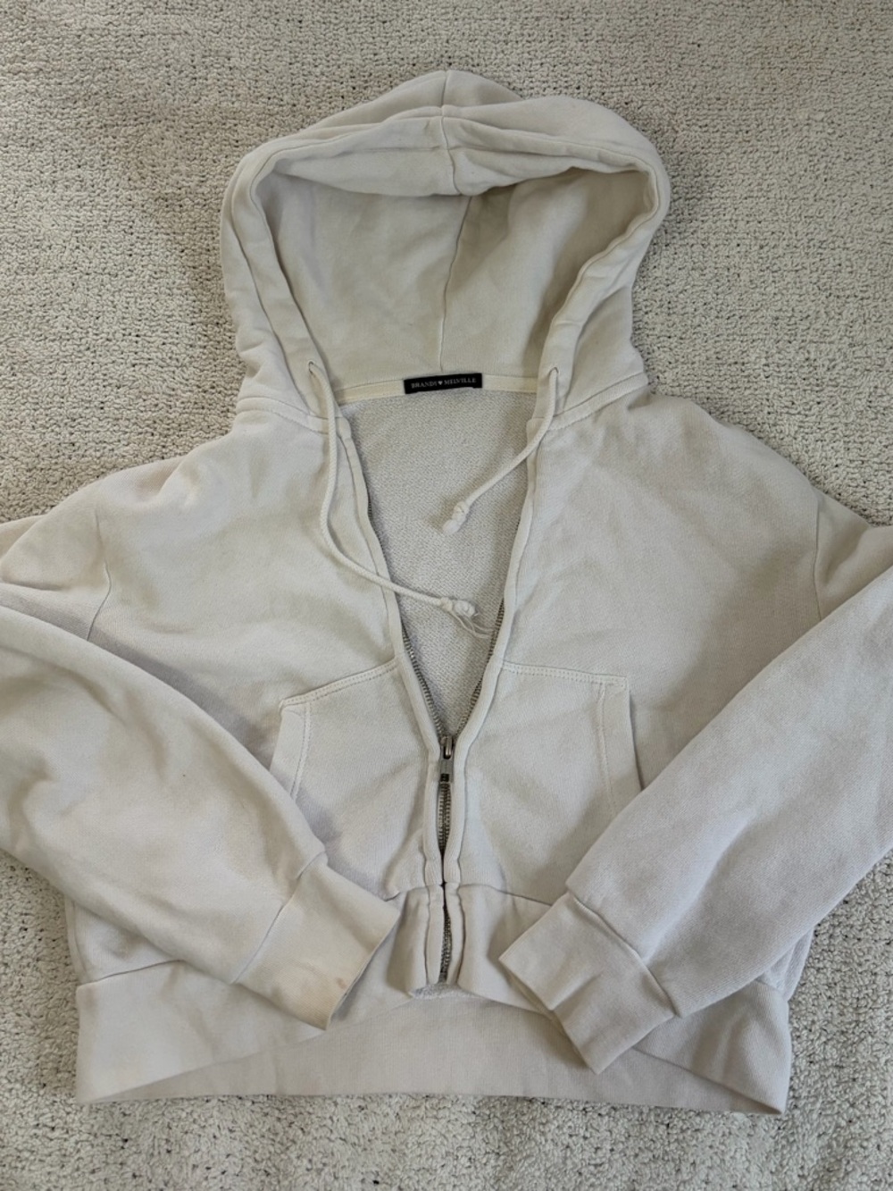 Brandy Melville Zip Up Hoodie